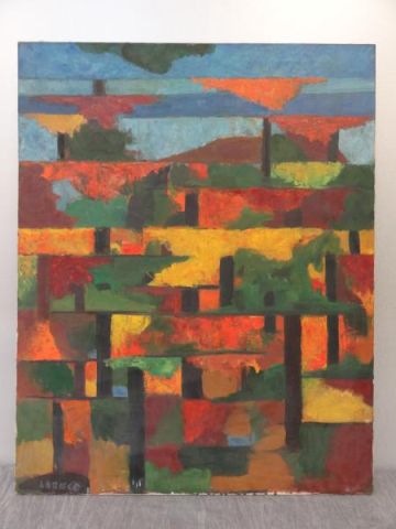 LARNED Jack. Abstract Oil on