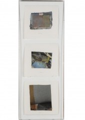 LARRY BELL (B. 1939)triptych;
