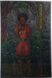 LARRY EDWARDSON "BUS STOP 1" O