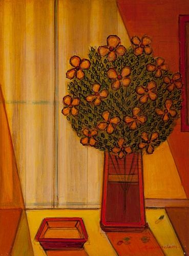 LARRY EDWARDSON "STILL LIFE" OIL ON