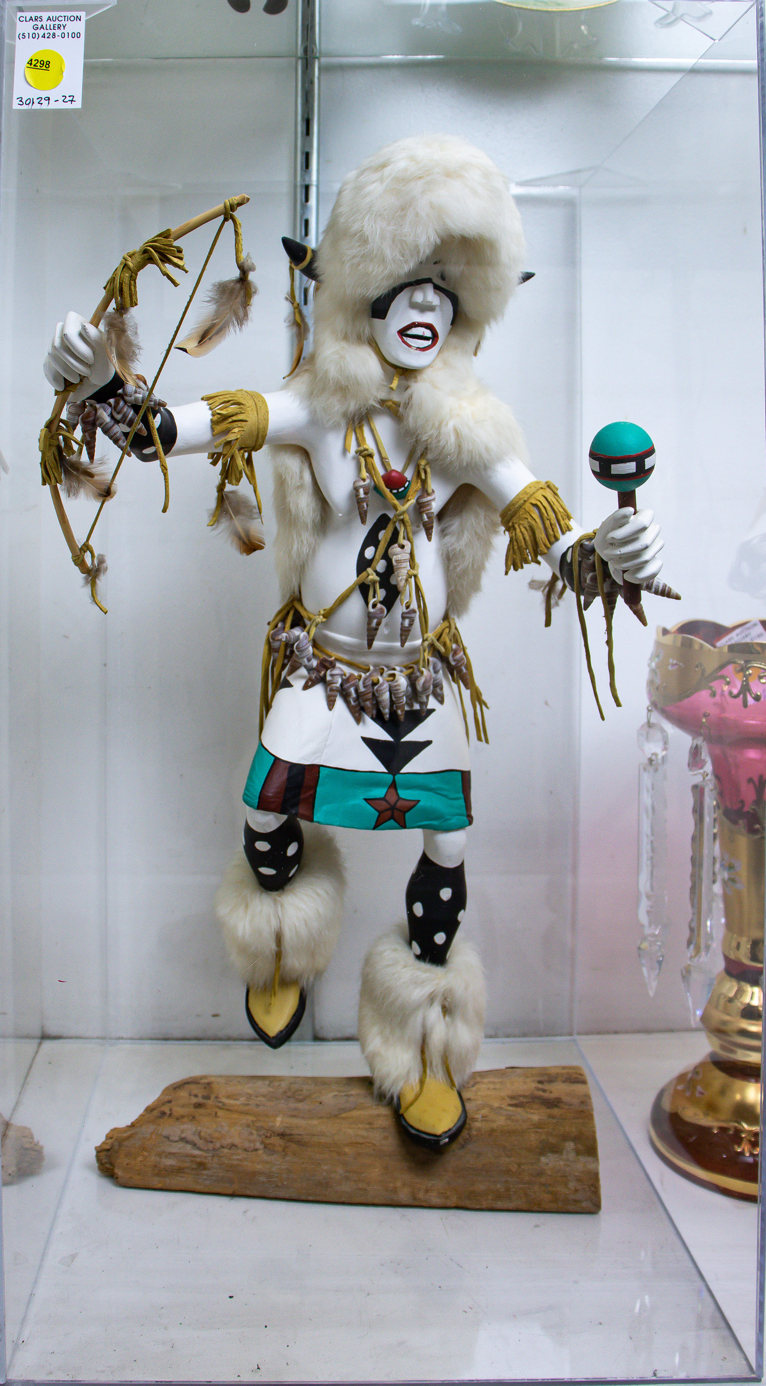 LARRY HOBBS WHITE BUFFALO KACHINA