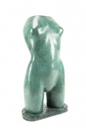 LARRY MOHR, FEMALE NUDE TORSO