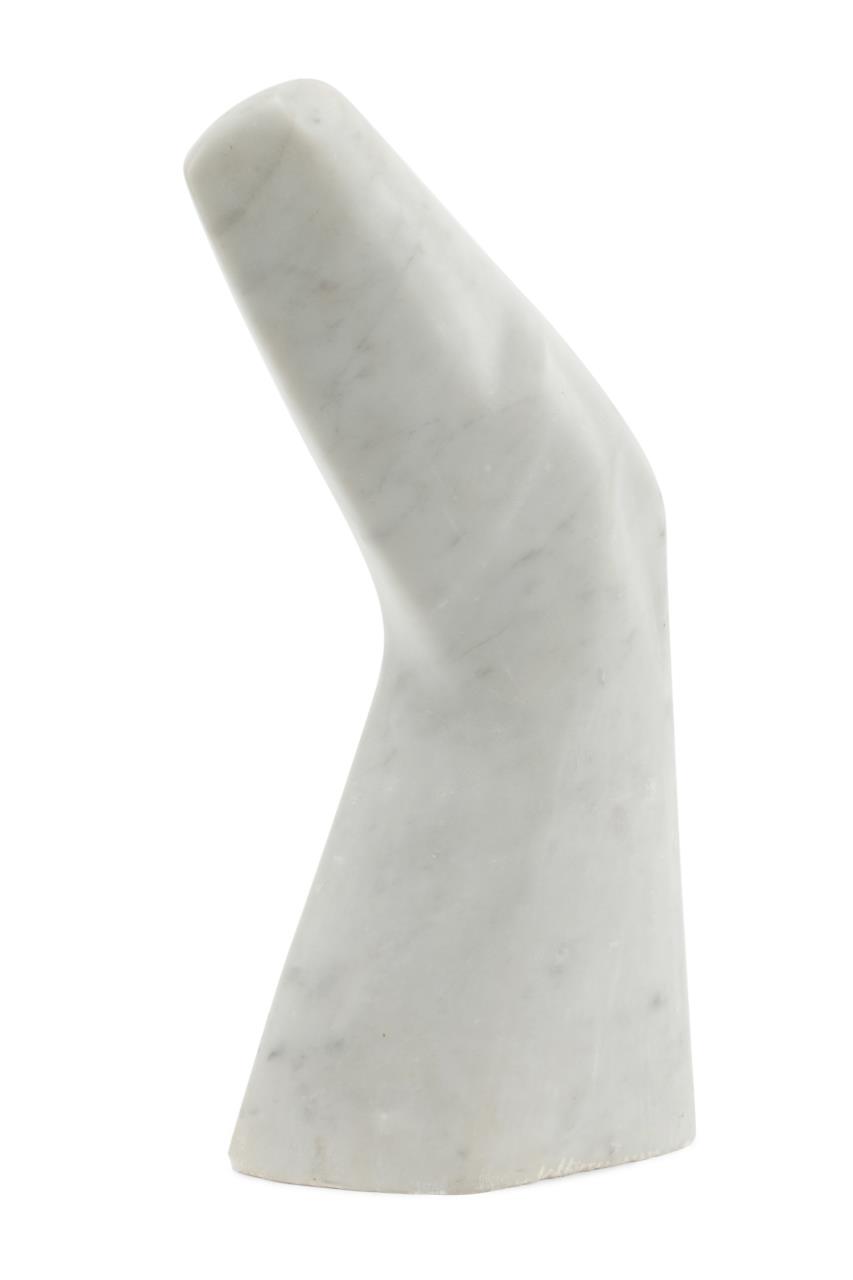 LARRY MOHR WHITE MARBLE HORSE