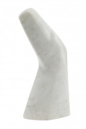 LARRY MOHR WHITE MARBLE HORSE