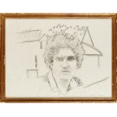 LARRY RIVERS, GRAPHITE DRAWING
