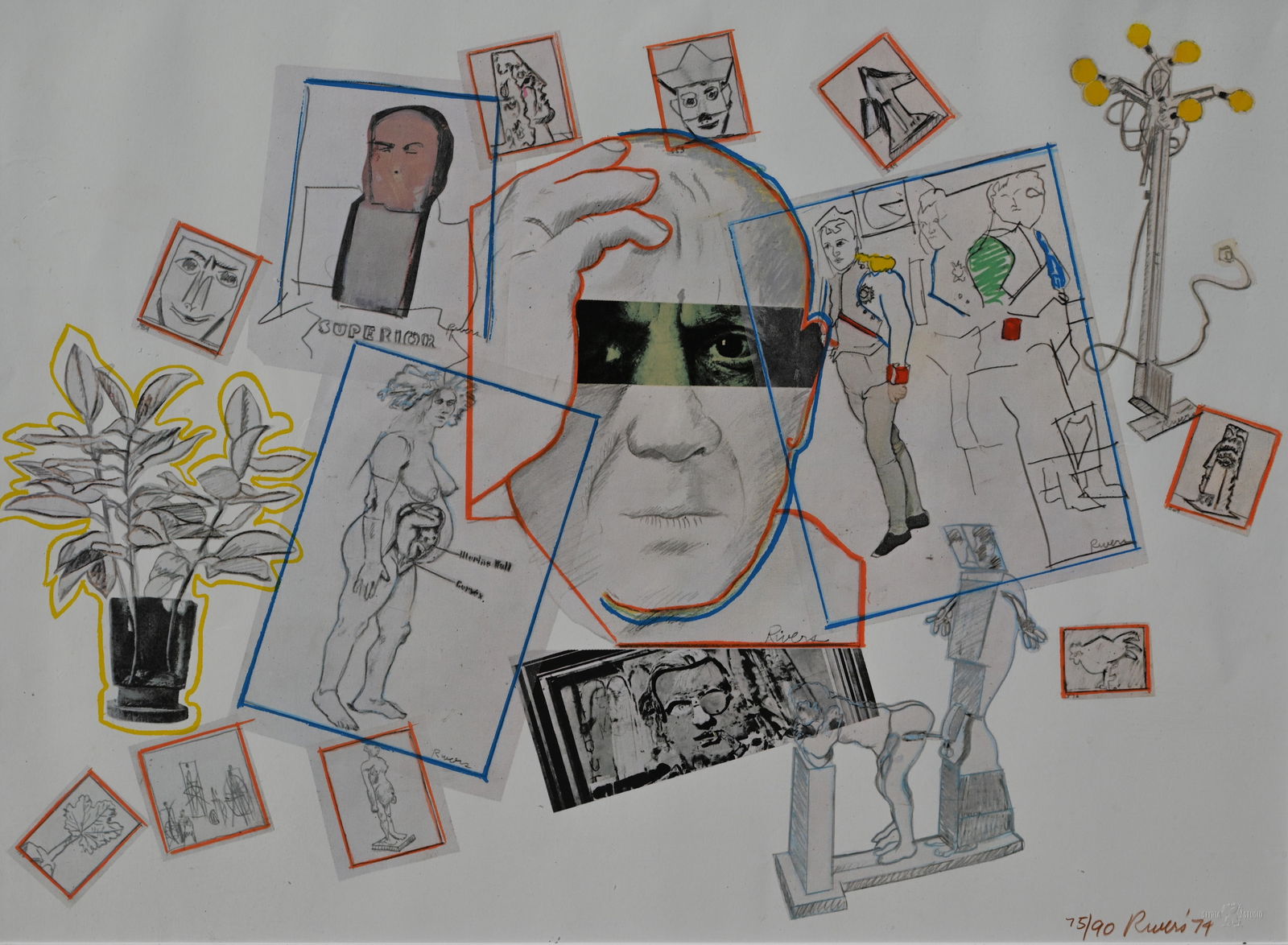LARRY RIVERS, "HOMAGE TO