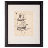 LARRY RIVERS. UNTITLED, GRAPHI