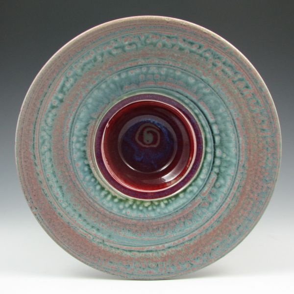 Larry Spears pedestal bowl with