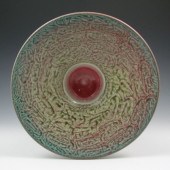 Larry Spears pedestal bowl wit