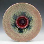 Larry Spears pedestal bowl wit