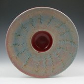 Larry Spears pedestal bowl wit
