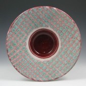 Larry Spears pedestal bowl wit
