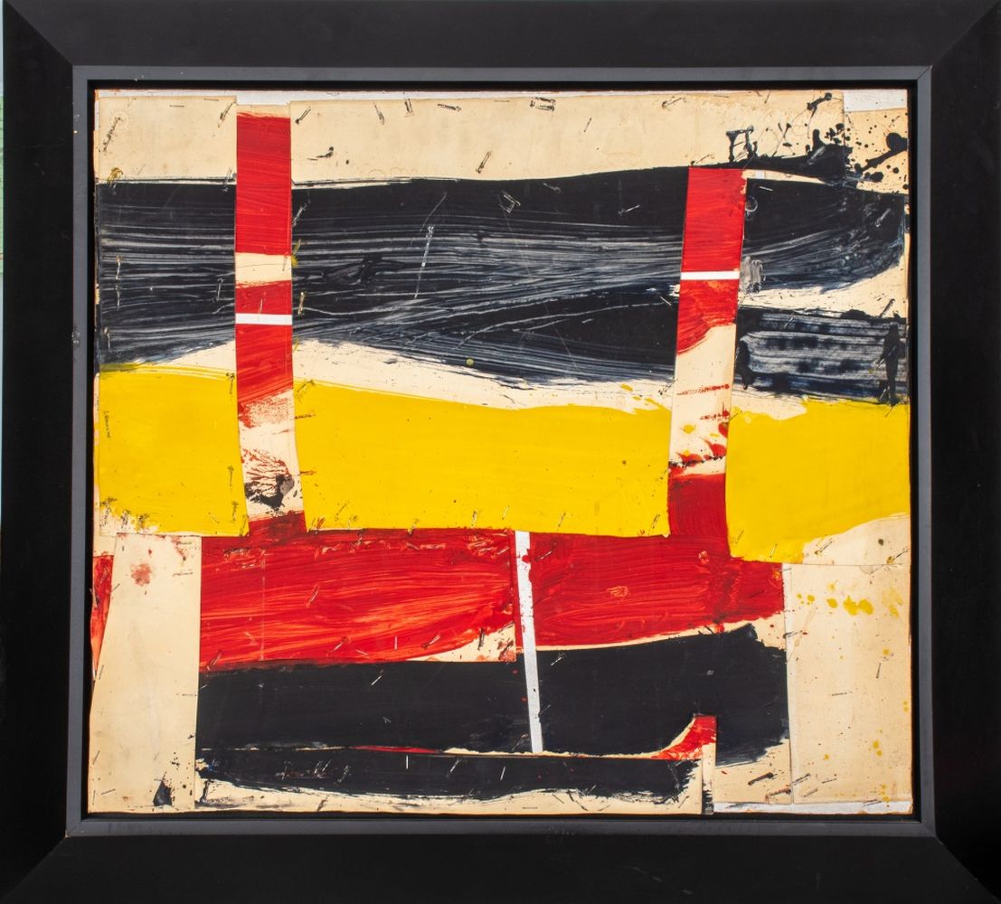 LARRY ZOX UNTITLED OIL, 1961