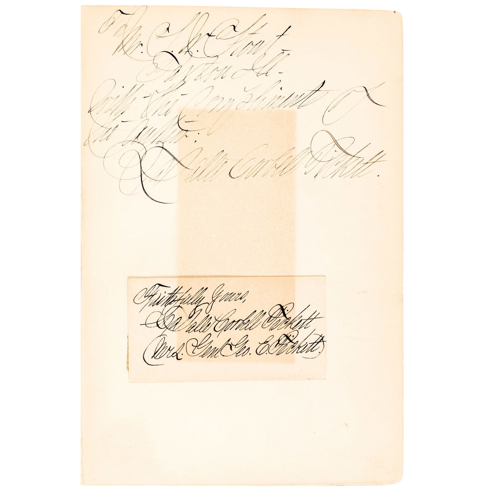 LASALLE CORBELL PICKETT, PROLIFIC