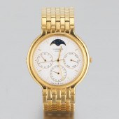 LASSALE GOLD TONE MOON PHASE T