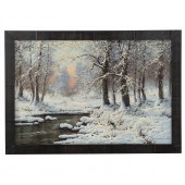 LASZLO NEOGRADY. WINTER LANDSC