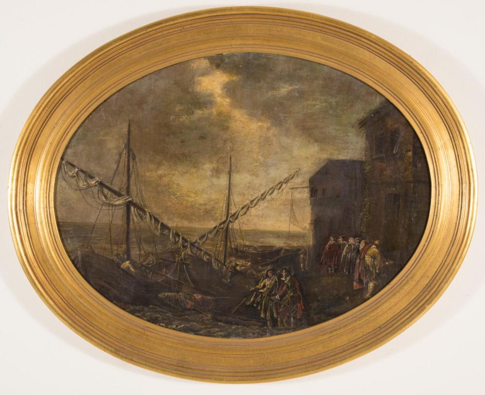 LATE 17TH/EARLY 18TH CENTURY OIL ON