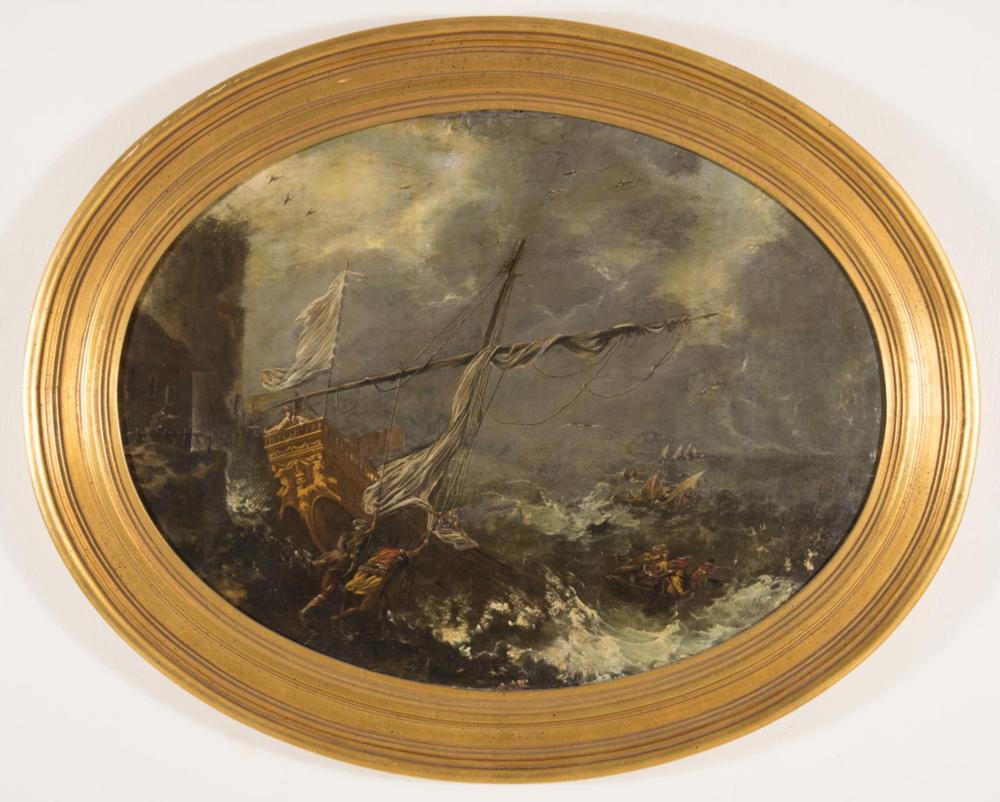 LATE 17TH/EARLY 18TH CENTURY OIL ON