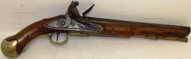 LATE 18TH C ENGLISH TOWER FLINTLOCK