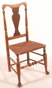 LATE 18TH C. QUEEN ANNE RUSH S