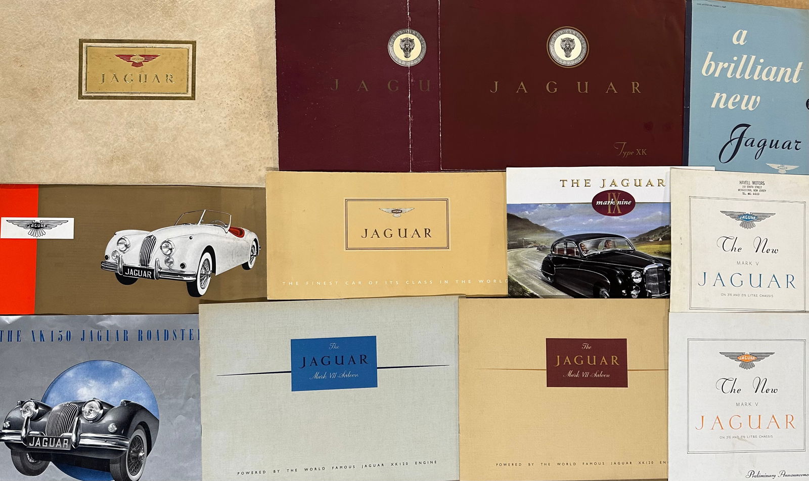 LATE 1940’S - 1950’S JAGUAR ITEMS -