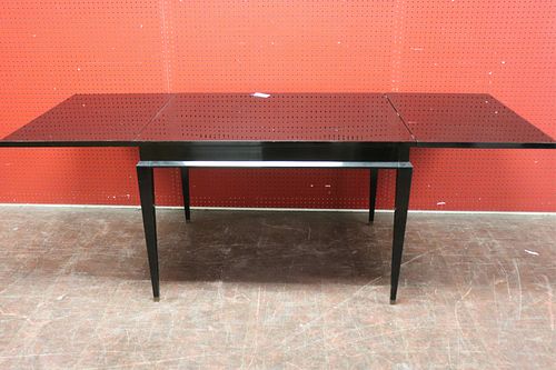 LATE 1940'S BLACK LACQUER EXTENSION