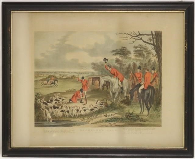 LATE 19TH C BACHELOR'S HALL, SET OF