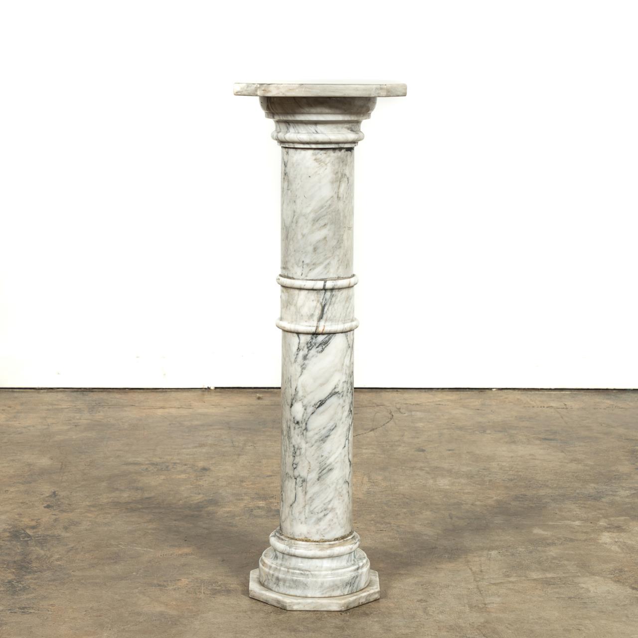 LATE 19TH C, CARRARA MARBLE