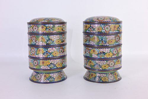 LATE 19TH C. CHINESE ENAMEL
