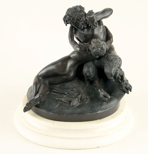 LATE 19TH C. CONTINENTAL BRONZE