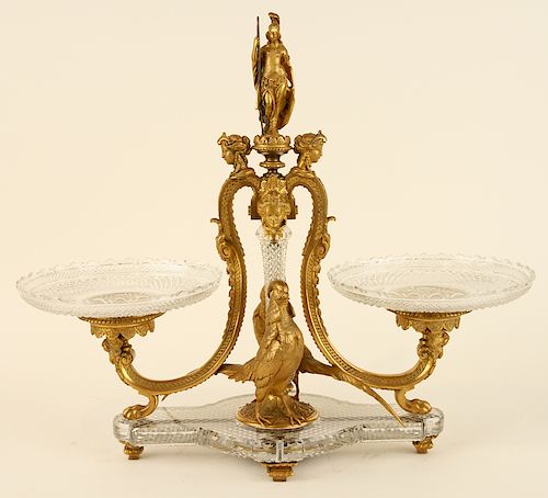 LATE 19TH C. FRENCH DORE BRONZE &