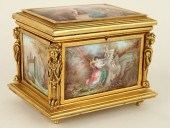 LATE 19TH C. FRENCH GILT BRONZ