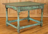 LATE 19TH C. FRENCH PAINTED WA