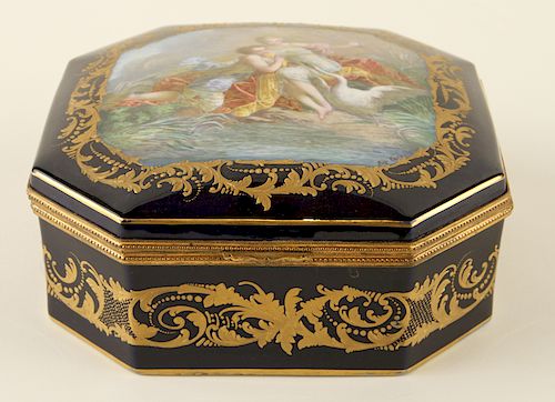 LATE 19TH C FRENCH SEVRES PORCELAIN