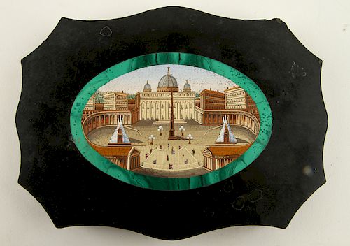 LATE 19TH C. ITALIAN MICROMOSAIC