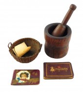 LATE 19TH C. ITEMS: TWO AUTOGR