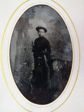 LATE 19TH C. NJ ORIGIN TINTYPE