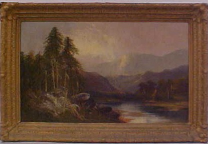 Late 19th C. oil on canvas
