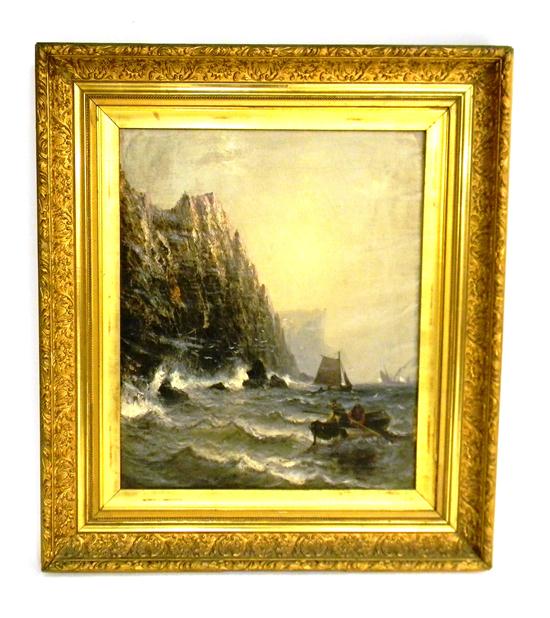 Late 19th C. oil on canvas