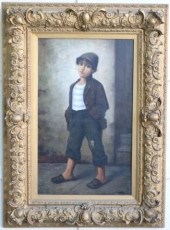 LATE 19TH C OIL PAINTING ON CA