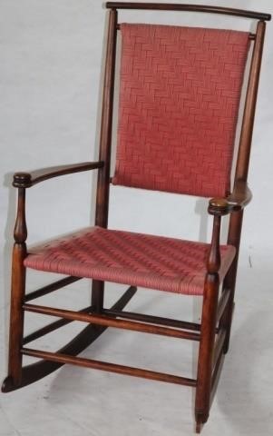LATE 19TH C SHAKER #5 SHAWL BACK