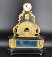 LATE 19TH C SIGNED BRONZE AQUA