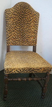 LATE 19TH C. WALNUT FRAME CHEE