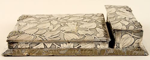 LATE 19TH CENT. SILVER PLATED