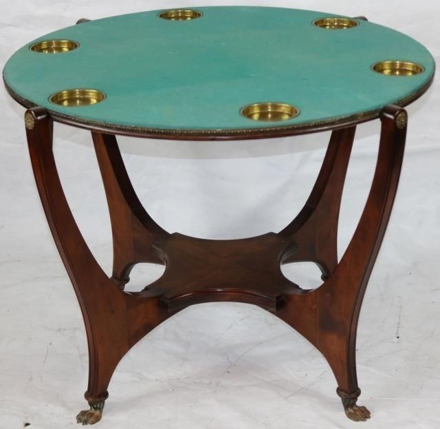 LATE 19TH CENTURY AMERICAN MAHOGANY