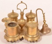 LATE 19TH CENTURY BRASS INK ST