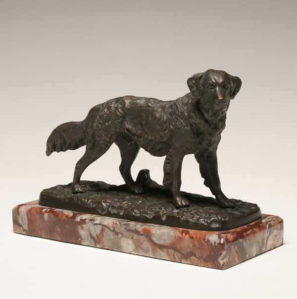Late 19th century bronze golden