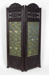 LATE 19TH CENTURY CARVED 2 PAN