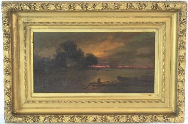 LATE 19TH CENTURY EUROPEAN OIL ON