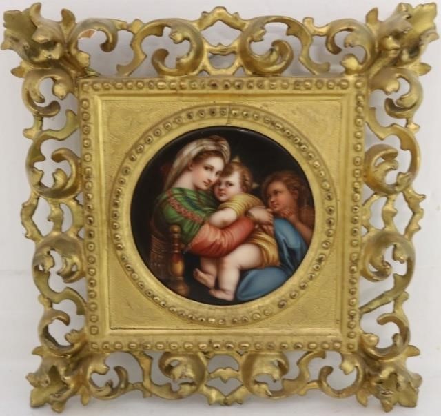 LATE 19TH CENTURY ITALIAN PORCELAIN
